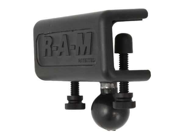 RAM Mount Glare Shield Clamp Ball Base For flat surfaces: 4.4mm - 28.0mm 